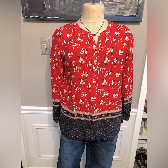 Long Sleeve Boho Tunic - Picture 1 of 6